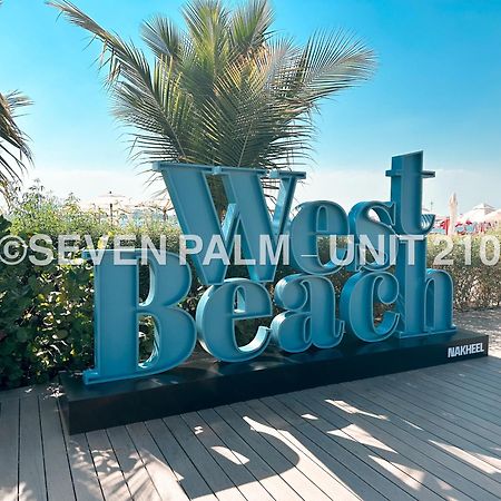 Luxus-Studio Mit Private Beach In Top-Lage, Meerblick & Infinity Pool! Dubai Exterior photo