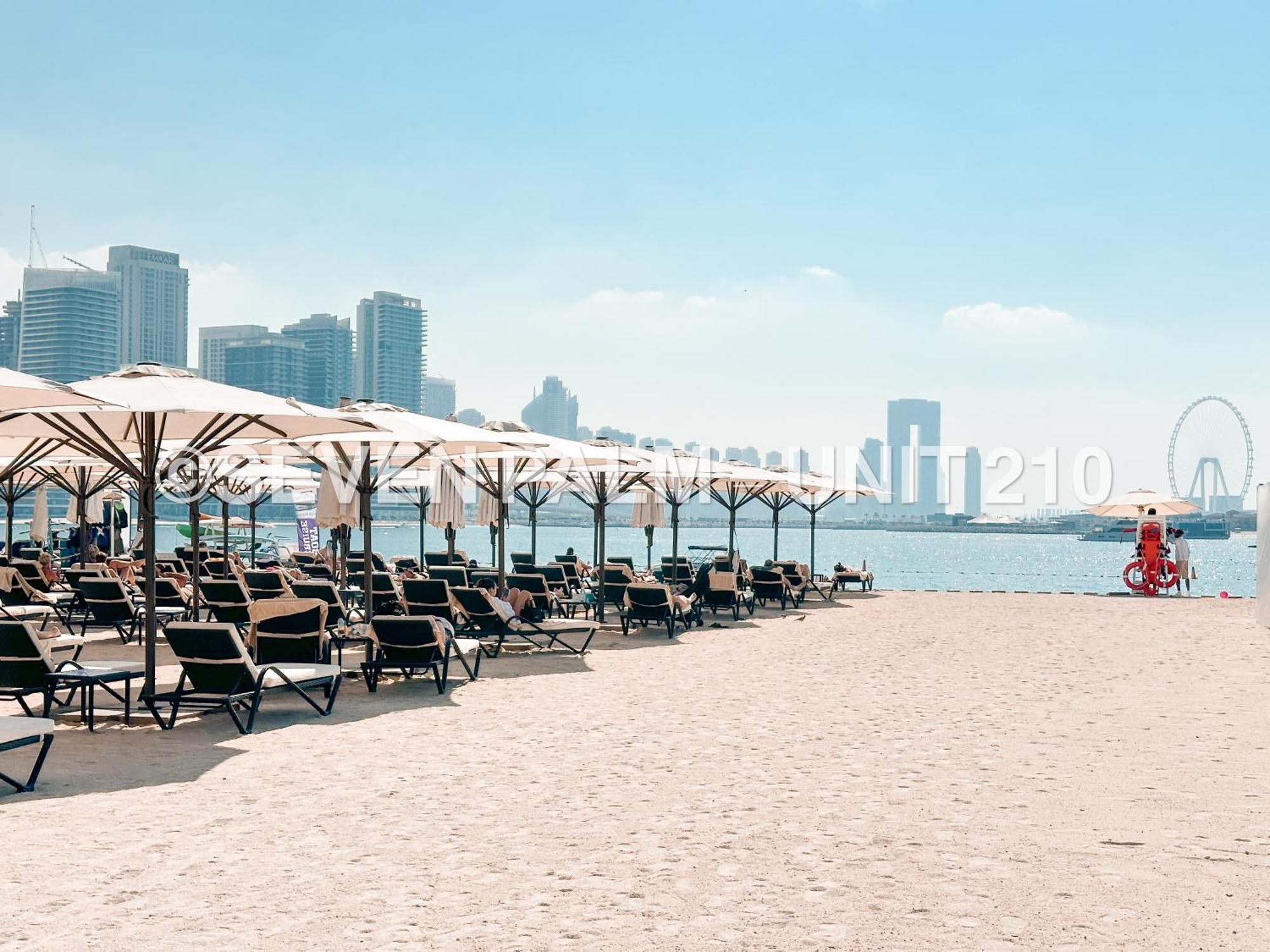 Luxus-Studio Mit Private Beach In Top-Lage, Meerblick & Infinity Pool! Dubai Exterior photo