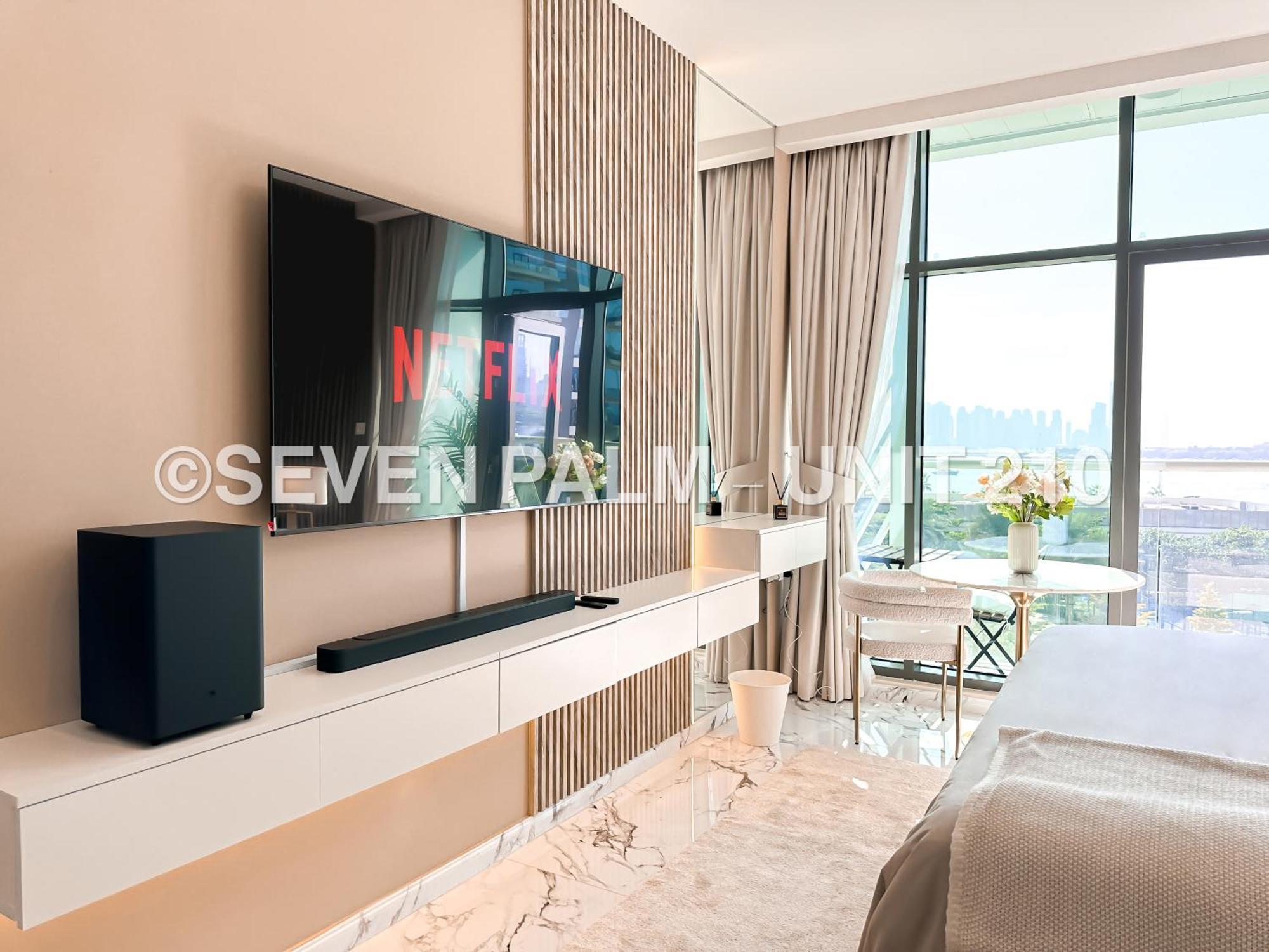 Luxus-Studio Mit Private Beach In Top-Lage, Meerblick & Infinity Pool! Dubai Exterior photo