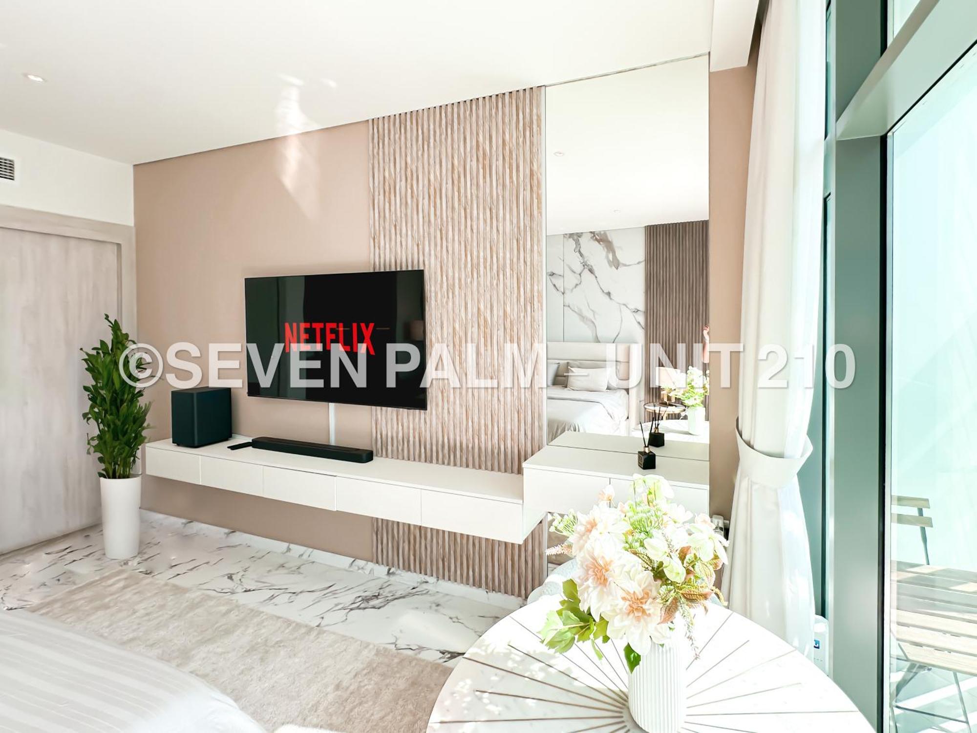 Luxus-Studio Mit Private Beach In Top-Lage, Meerblick & Infinity Pool! Dubai Exterior photo