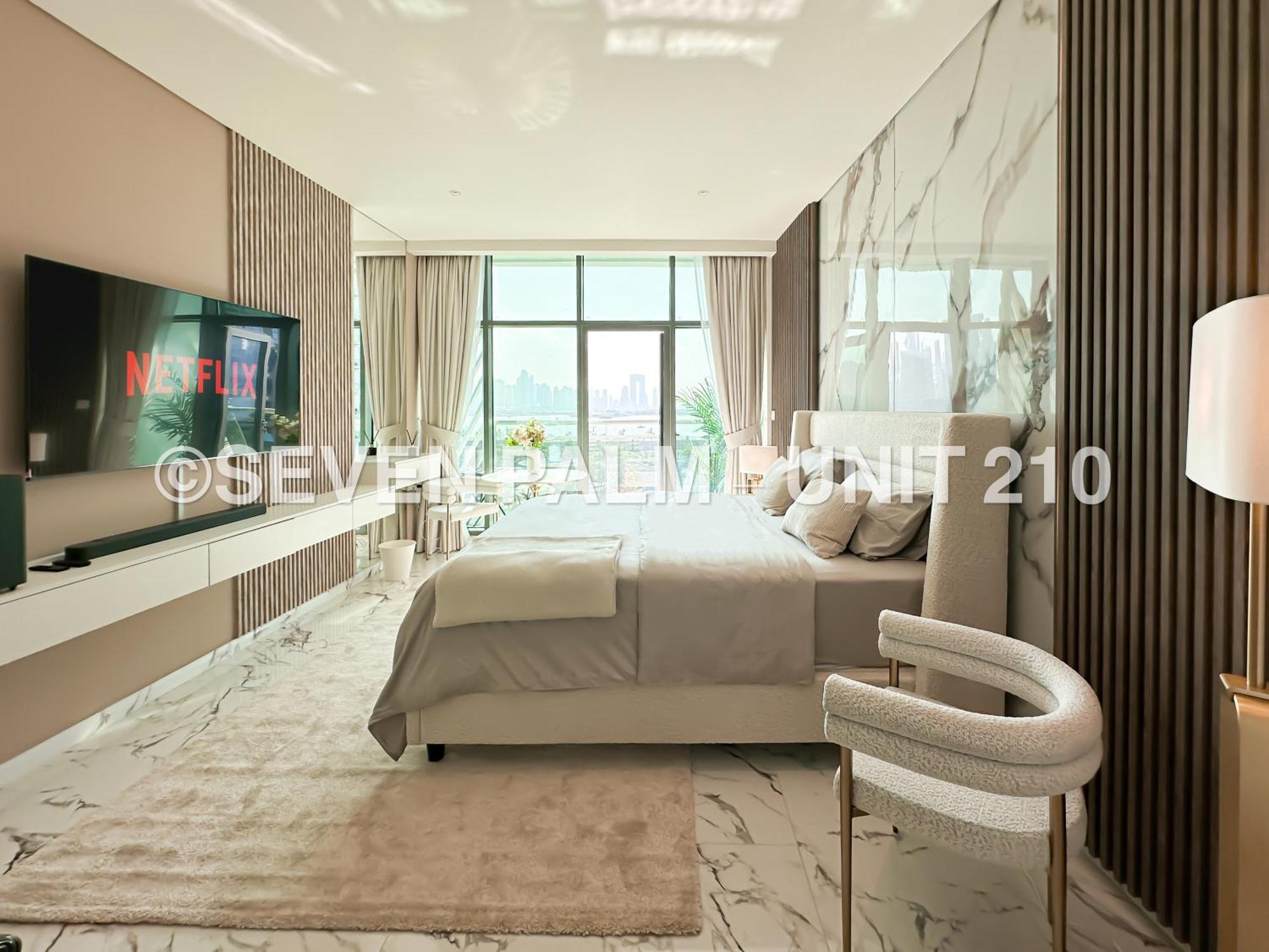 Luxus-Studio Mit Private Beach In Top-Lage, Meerblick & Infinity Pool! Dubai Exterior photo